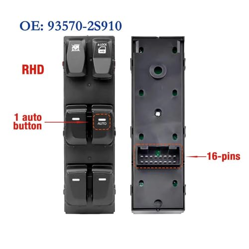 Commande lève-vitre électrique Hyundai Tucson IX35 2009-2015 - 7