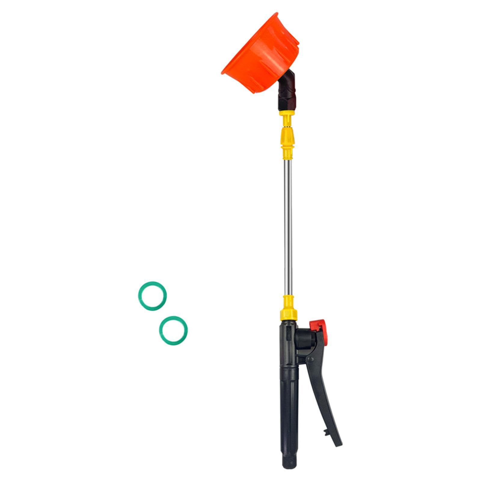 QIXCXAZ Retractable Spraying Rod Set Garden 5 Nozzle Provides Multiple Options Helping Tackle Any Watering Challenge Efficiently Spray Accessories Electric, Retractable, 8 Hole
