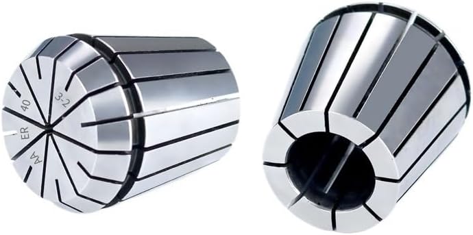 High Precision ER40 Spring Collet Chuck Holder for CNC Drilling and Milling - 3mm to 32mm Compatible(6mm)