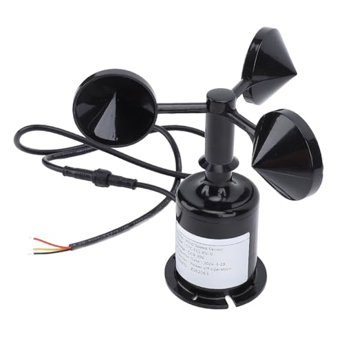 Sensore di Direzione della velocità del, Trasmettitore Anemometro Integrato Professionale a 3 Tazze Strumento di Misurazione del Sensore Ad Ultrasuoni Stazione