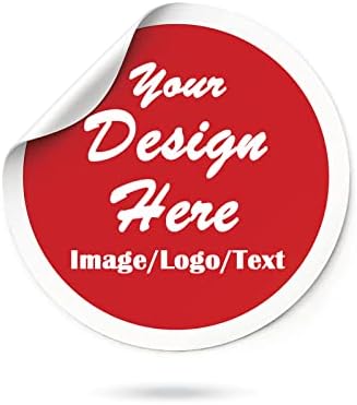 150PCS Custom Stickers for Business Logo Stickers Personalized Labels with Any Image Logo and Text Customized Stickers for Thank You Business (Circle)