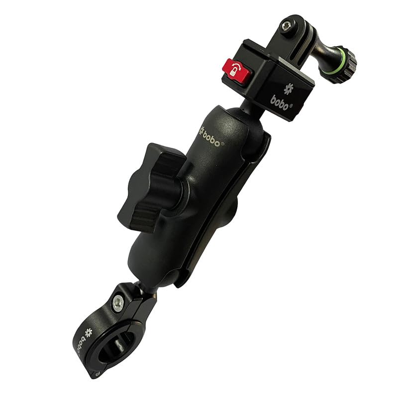 BOBO BM9H PRO Action Camera Waterproof Bike/Motorcycle/Scooter Mobile Phone Holder Mount, Ideal for Maps and GPS Navigation (Black) (B0CXMFKD8C) Amazon Price History, Amazon Price Tracker