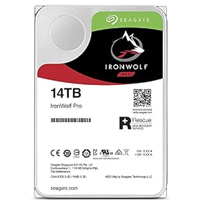 Seagate IronWolf Pro Interne Festplatte (SATA Cache, 3, 5 Zoll) 14TB