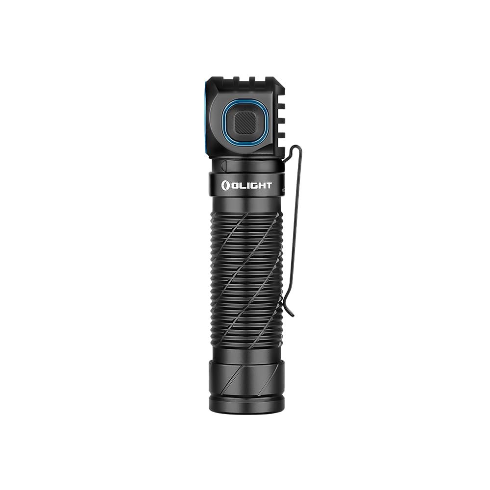 OLIGHT Perun 3 Lampe Frontale Ultra Puissante Rechargeable USB EDC 3000 LM Portée Max. 160 Mètres Torche Clignotant 7 Modes Étanche IP68 Headlamp LED Feu Rouge Pour Camping,Jogging Noir