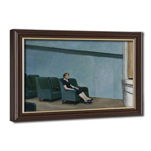 Toile Edward Hopper Intermission : sublimez un petit mur sans percer de gros trous