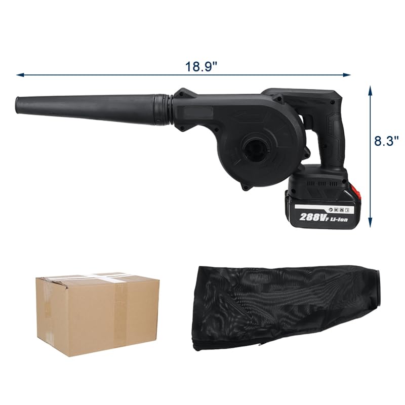 Solo Soffiatore Soffiatori, 880W 2-in-1 Blower elettrico elettrico senza cordless nessuno batteria 220V Aspirapolvere