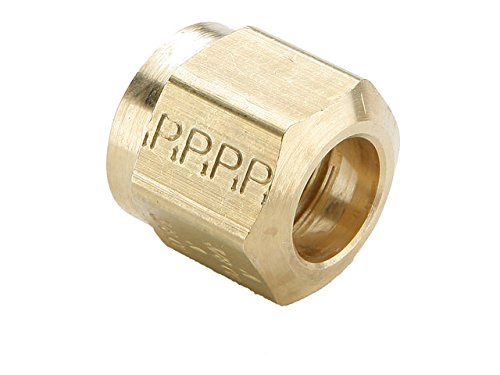 Parker Hannifin 61NTA-10-pk20 Air Brake-NTA Nut Fitting, 5/8" Compression Tube, Brass (Pack of 20)