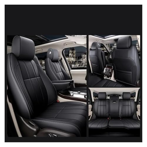 Housses de siège voiture haut de gamme pour intérieur Range Rover noir