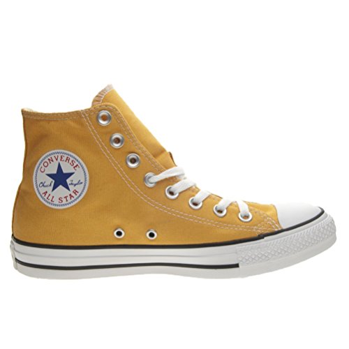 Image of Converse Unisex Slippers Hi-Top Trainers, Orange (Solar Orange /White /Black), us 8.5