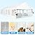 Party Tent 20x40Ft Heavy Duty Outdoor Canopy Tent Carport Gazebo Wedding Tent Carport Event Shelter Large Canopy Tent with Storage Bags