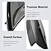 MODILOVER Rear Roof Spoiler, Compatible with 1992-1995 Honda Civic 3 Door Hatchback, ABS Plastic BYS Style Car Window Top Spoiler Lip Wing, Painted Glossy Black