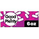 GOOD & PLENTY Licorice Fat Free, Candy Box, 6 Oz