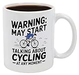 Casitika Cyclist Gifts. 11 oz Coffee Mug. Cool Gifts for Bicyclists, Women & Men Who...