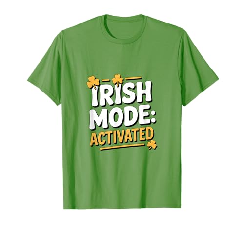 Trèfle activé en Mode Irlandais Saint Patrick T-Shirt