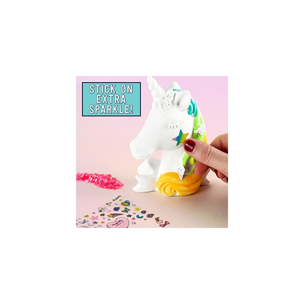it’s so me! paint your own unicorns – diy ceramic unicorn kit – arts and crafts kits great birthday party activities for kids ages 6, 7, 8, 9