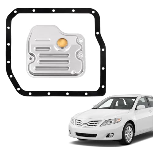 Upgrade RAV4/Highlander/C-amry Automatic Transmission Filter Kit Compatible with 06-12 R-AV4 3.5L, 04-15 Highlander V6, 03-09 C-amry, 04-10 Sienna, Fits for U150E U151E U250E U250F Transmission, 58010