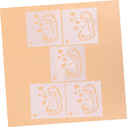 Gogogmee 14OT5606JA 5 Pcs Baby Shower Cookie Cutter Pregnant Mother Cake Decorating Tools thumb #6