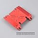 FMingNian Plaque de Patin de Tube en Alliage d'aluminium 1PC en Aluminium pour 1/10 RC Crawler Axial Wrraith Ax90018 90045 90056 90031 AX90020 AX80079 (Couleur : Rouge)