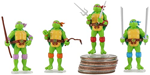 Worlds Smallest Teenage Mutant Ninja Turtles (Bundle Of 4) #TOP1