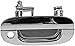 Dorman 91026 Front Passenger Side Exterior Door Handle Compatible with Select Dodge Models, Chrome