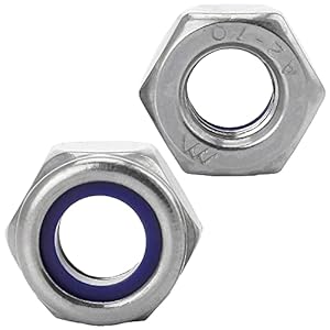 Faston 9852050 Sechskantmutter selbstsichernd 10 Stück