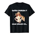pferde t shirt damen Guten Morgen? Ganz dünnes Eis! Lustiger witziger sarkastischer ironischer Spruch. Witziges Pferde Statement Outfit. Lustige Sprüche Geschenkidee.