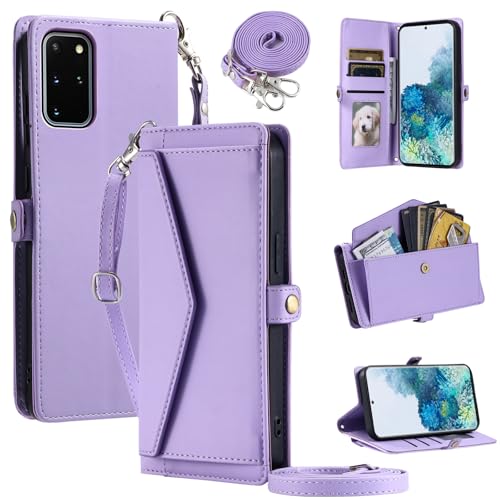 Étui antichoc Samsung Galaxy S20 Plus protection intégrale portefeuille