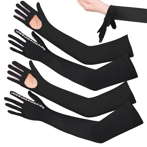 Qeedy Full Arm UV Protection Gloves (2 Pairs)