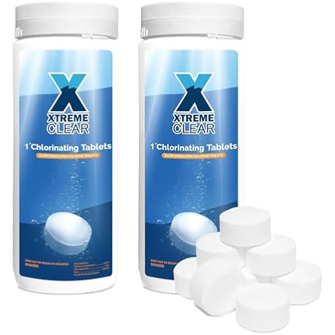 XtremeClear 2-Pack Chlorine Tabs Cover