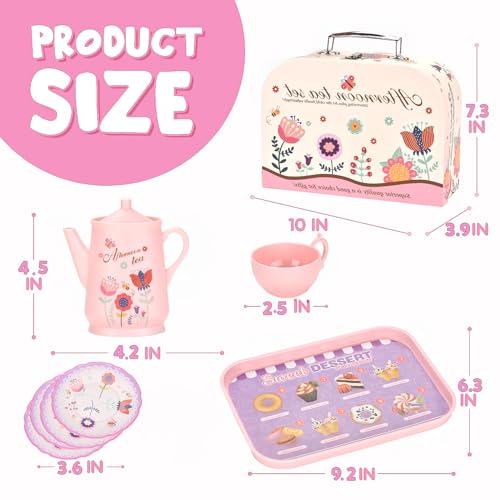 Lajeje M8061 46Pcs Kids Tea Party Set For Little Girls thumb #6