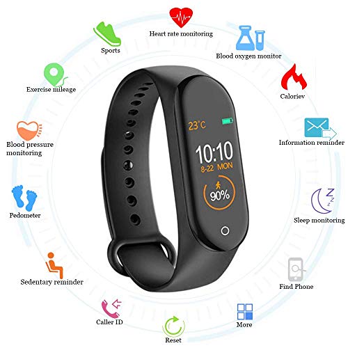 Smart Watch for Android and iOS Phone 2020 Version IP68 Waterproof, Fitness Tracker