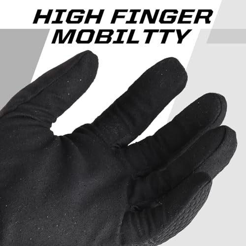 XXH Classic Tactical Outdoor Sports Gloves - Lightweight Slim Fit Paintball Gloves - High Dexterity, Touchscreen, Non-Magnetic，Medium - Thumbnail 4