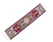 Melody Jane Dollhouse Pink Turkish Woven Carpet Runner Miniature Rug 1:12 Scale