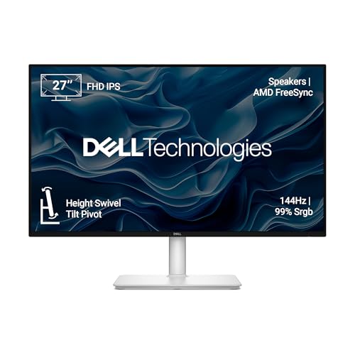 Dell S2725HSM 27"/68.58cm FHD Monitor, 144Hz Refresh Rate, IPS Pa...