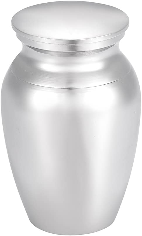 BIAIHQIE Engravable Stainless Steel Cremation Urns for Human & Pet Funeral Keepsake Urn Casket for Cremated Ashes Miniature Urns