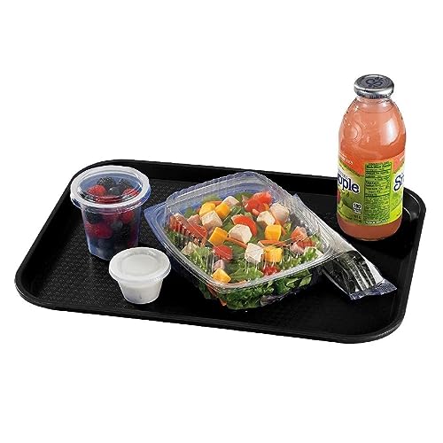 Image of Planet Plastic Tray for Dish Drainer Basket /Rectangular Shape Water Drop Collector Tray /Serving Tray (Black, 45 x 35 x 3 cm)