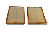 RANGE P38 DEFENDER FREELANDER DISCOVERY II AIR FILTER x2 LR027408 NEW