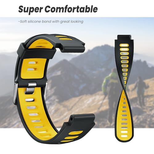Bracelet silicone SOFT premium pour Forerunner 735XT et Approach S6