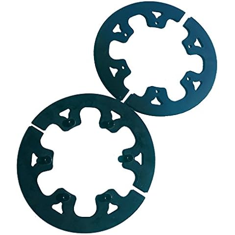 HDM Black Aluminum Sprocket Guard Kit Chain Guide Shield Set Go Cart Kart Racing 35 Cover