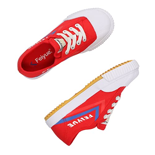 FEIYUE Fe Lo 1920 Kids No-Tie Elastic Lace Shoes, Unisex Low Top Childrens Sneakers for Martial Arts, Parkour, and Great for Every Day Casual Wear3