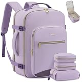 LOVEVOOK 40L Travel Backpack with 3 Packing Cubes