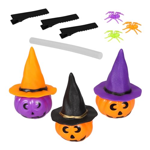 Didiseaon Ensemble De Chapeaux De Sorcière Miniatures Pour Fête Dhalloween Épingles À Cheveux Pinces À Cheveux Épingles À Cheveux Pour Femmes