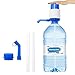 MovilCom® Distributeur d’eau manuel pour bouteilles Pompe compatible avec les bouteilles (PET) de 2,5 ; 3 ; 5 ; 6 ; 8 et 10 litres Pour les bouteilles avec bouchon de 38 mm et 48 mm de diamètre
