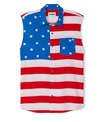 Red White Blue Sleeveless