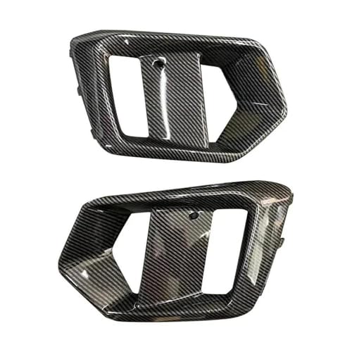 Cadre de phares antibrouillard Focus RS look carbone pour vos sorties circuit