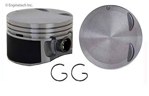 EnginetechP3089(4).50 Piston GM 1.9L 116 DOHC P3051 Coated