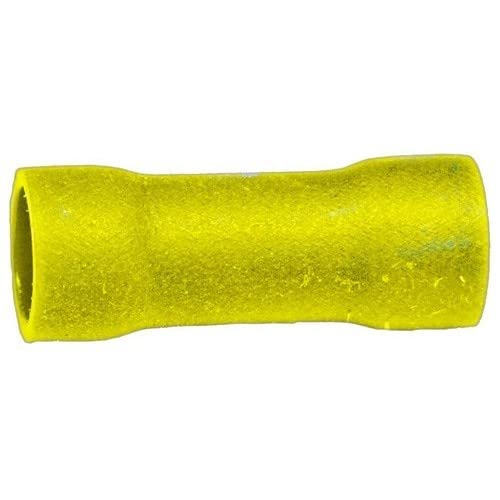 Morris Products 12166 Parallel Connector, Vinyl Insulated, Yellow, 12-10 Wire Size, 500-Pack