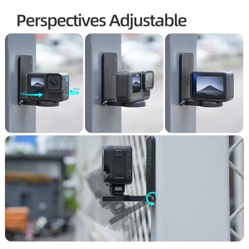 Image of Magnetic Mount Stand Compatible for DJI OSMO 360, Magnet Steering Holder Bracket with 1 /4 Screw for Action Camera, Stand Base for Insta360 X5 /X4 /X3 /GO 3S /GO Ultra /Pocket 3 /Action 5Pro /Hero13