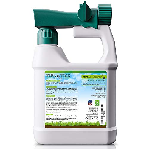 Eco Defense Flea, Tick, and Mosquito Spray for Yard and Perimeter - Safe Around Kids, Pets, Plants - Outdoor Barrier Control & Repellent - Ready-to-Spray Covers Up to 5,000 sq ft - Thumbnail 6