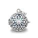 Eudora Harmony Bola Snowflake Blue Winter Snow Baby Tone Musical Chime Ball Pendant Pregnancy Necklace